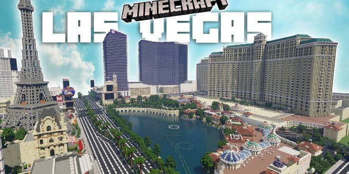 นักเล่นสร้างชุด Las Vegas Strip ใน Minecraft ทั้งหมด