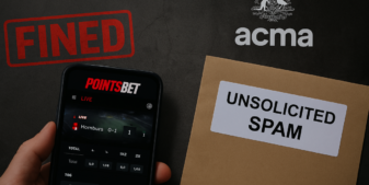 PointsBet ถูกปรับเงิน AU$500,000 สำหรับการละเมิดกฎหมายการส่งข้อความสแปมและการเป้าหมายโปรเบลมเมอร์ที่มีปัญหา