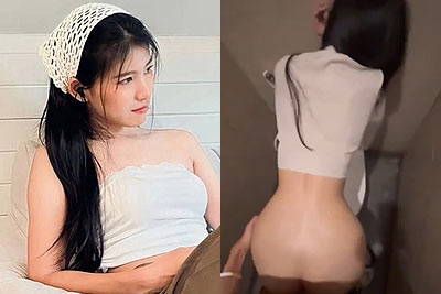 น้องพลอย โดนแฟนจับกระแทกหีในห้องน้ำปั้ม หุ่นเด็ดมาก โคตรฟิน