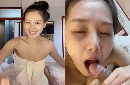 Onlyfans น้องดรีม ndream อ๊อกควยสด ก่อนโดนซอยหี เย็ดท่าหมา งานโคตรดี